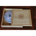 Delicate Goiabao Yellow Hardwood Tea Box